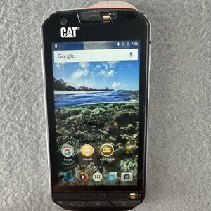 Cat S60 Flir Caterpillar Phone- 32 GB - Black (Unlocked) Thermal Works Great!